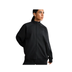 Nike X Skims Women's Oversized Full-Zip Track Jacket Obsidian - HypeFly India View 1