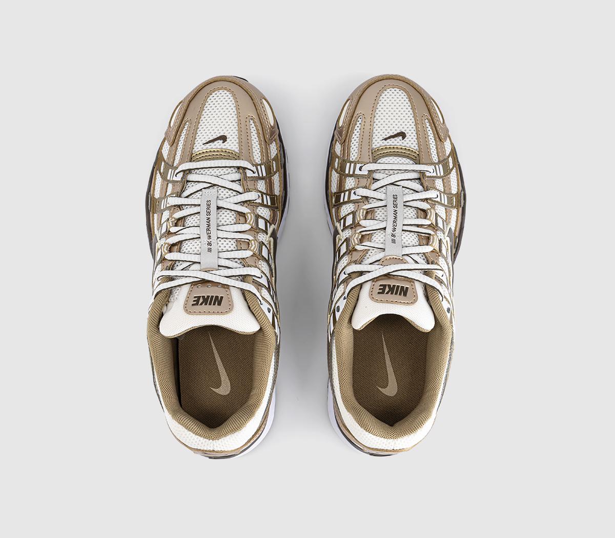 Nike P-6000 Trainers Sail Dark Hazel Linen White