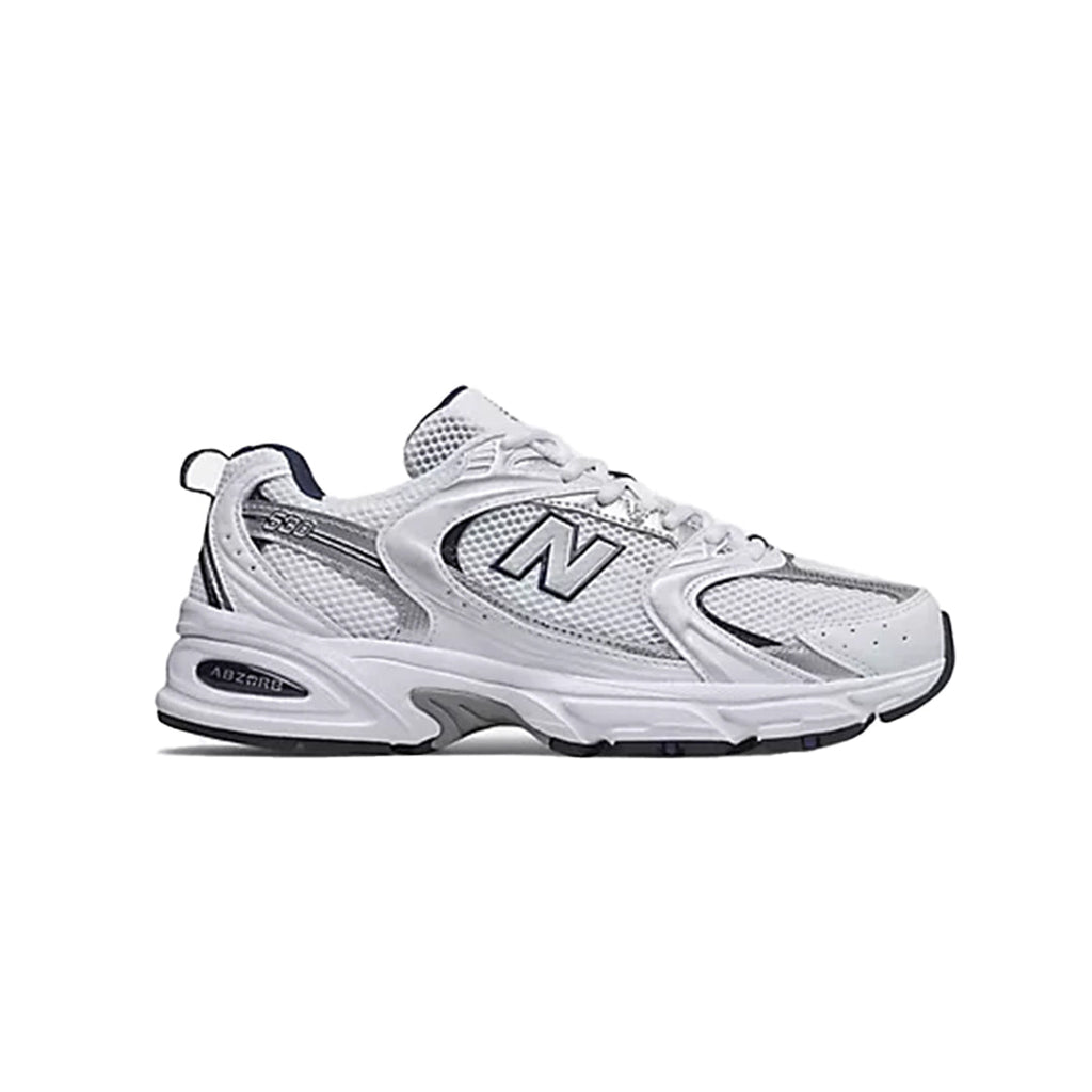 New Balance 530 White Silver Navy