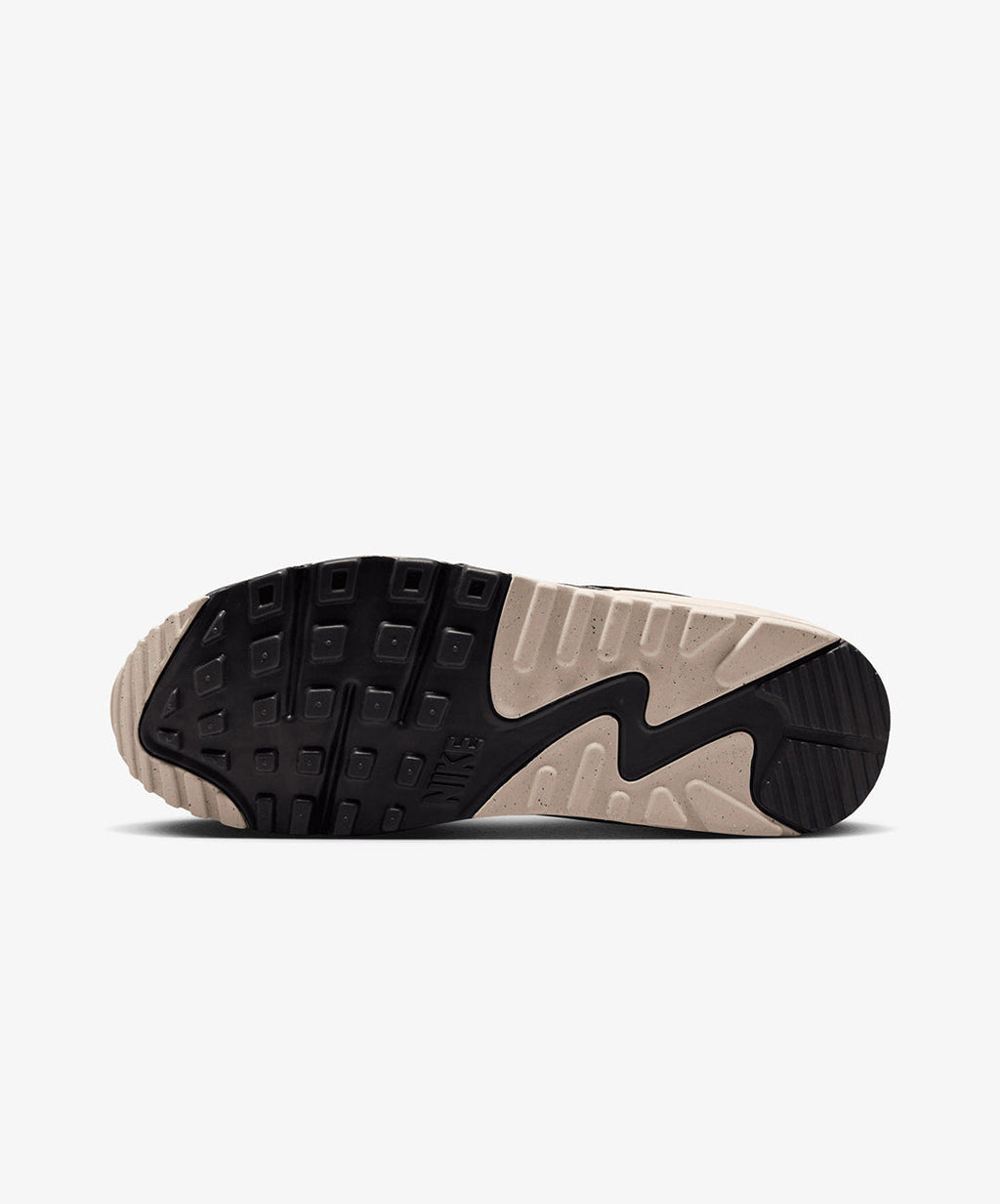 Nike | AIR MAX 90 LV8 { WHITE/BLACK-SANDDRIFT-HEMP