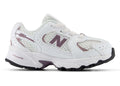New Balance 530 Bungee Lace White Dark Ice Wine Td