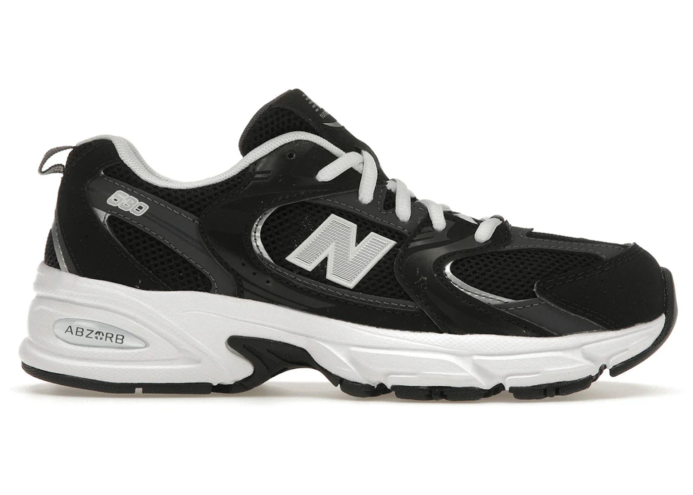 New Balance 530 Classic Black Grey Gs