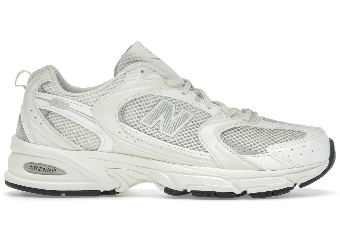 New Balance 530 Cream White Silver