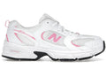 New Balance 530 Lace White Signal Pink Gs