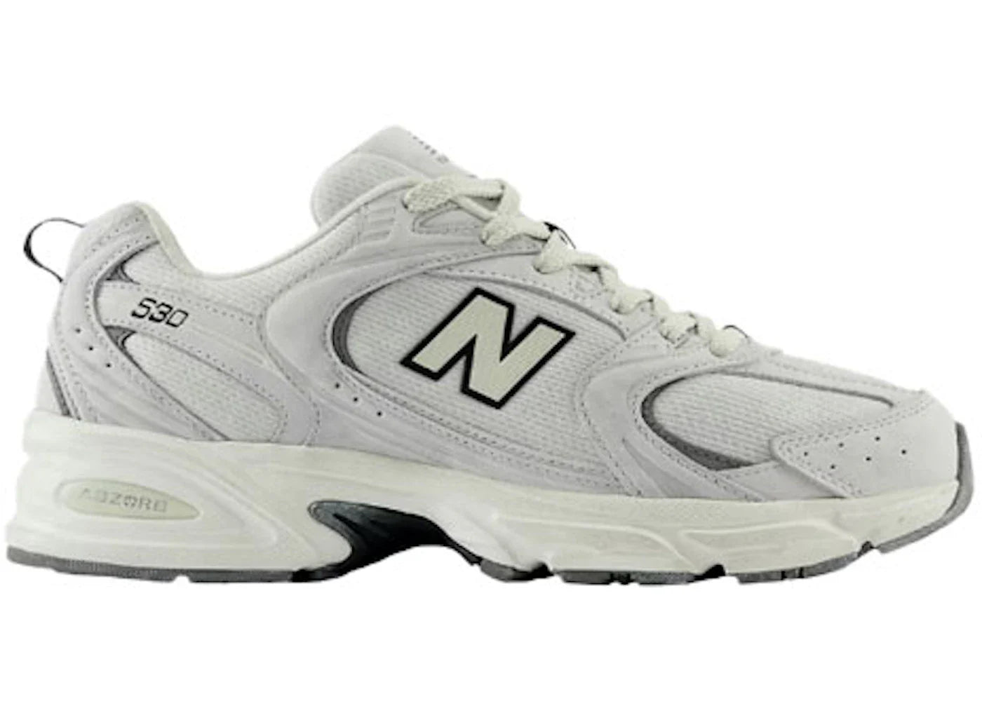 New Balance 530 Light Grey Distressed