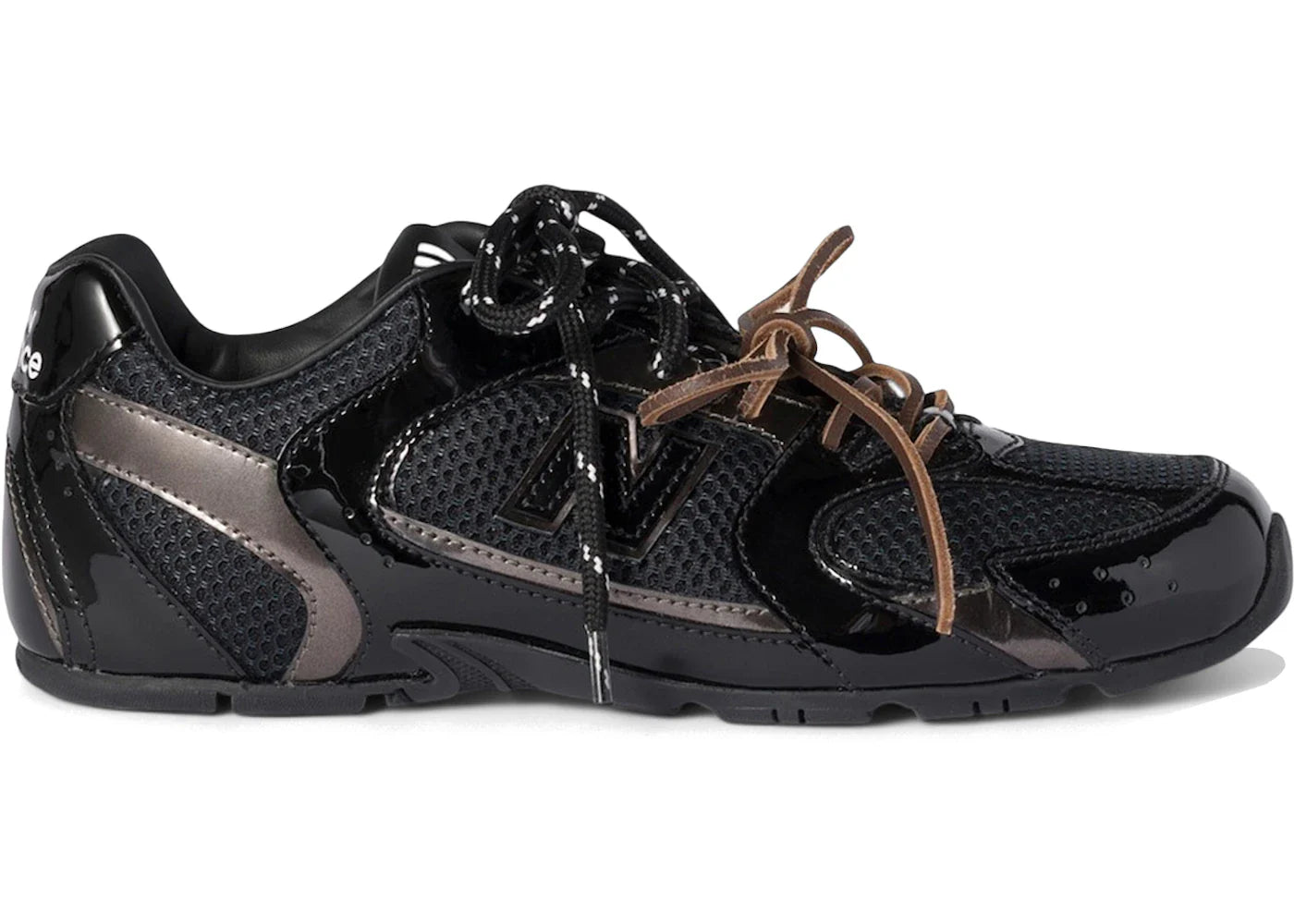 New Balance 530 Sl Miu Miu Black Anthracite Gray Womens