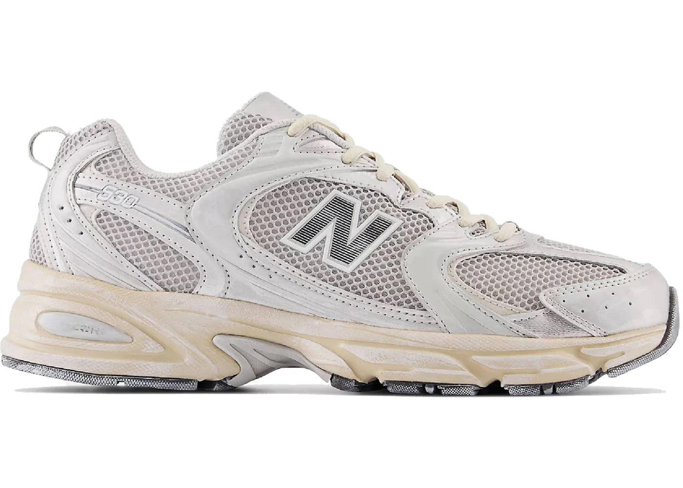 New Balance 530 Vintage Silver Metallic Moonbeam