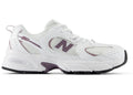 New Balance 530 White Dark Ice Wine Gs