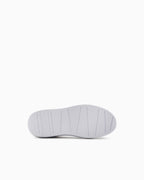 Sneakers in pelle con suola in gomma e tallone a contrasto Slide 6