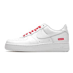 Nike Air Force 1 Supreme Low Box Logo White Sale