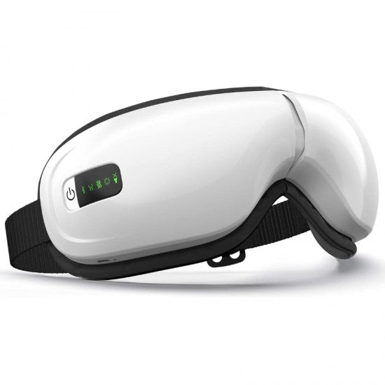 EyeCare Electric Eye Mask With Music, Heat, 5 Massage Functions